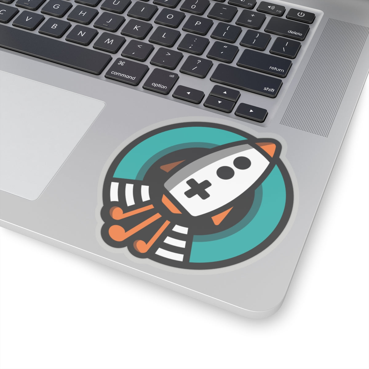 Space Bards Musical Gaming Rocket Logo - Sticker (Round)