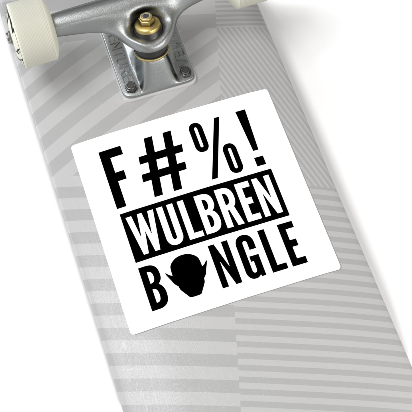 F Wulbren Bongle Sticker