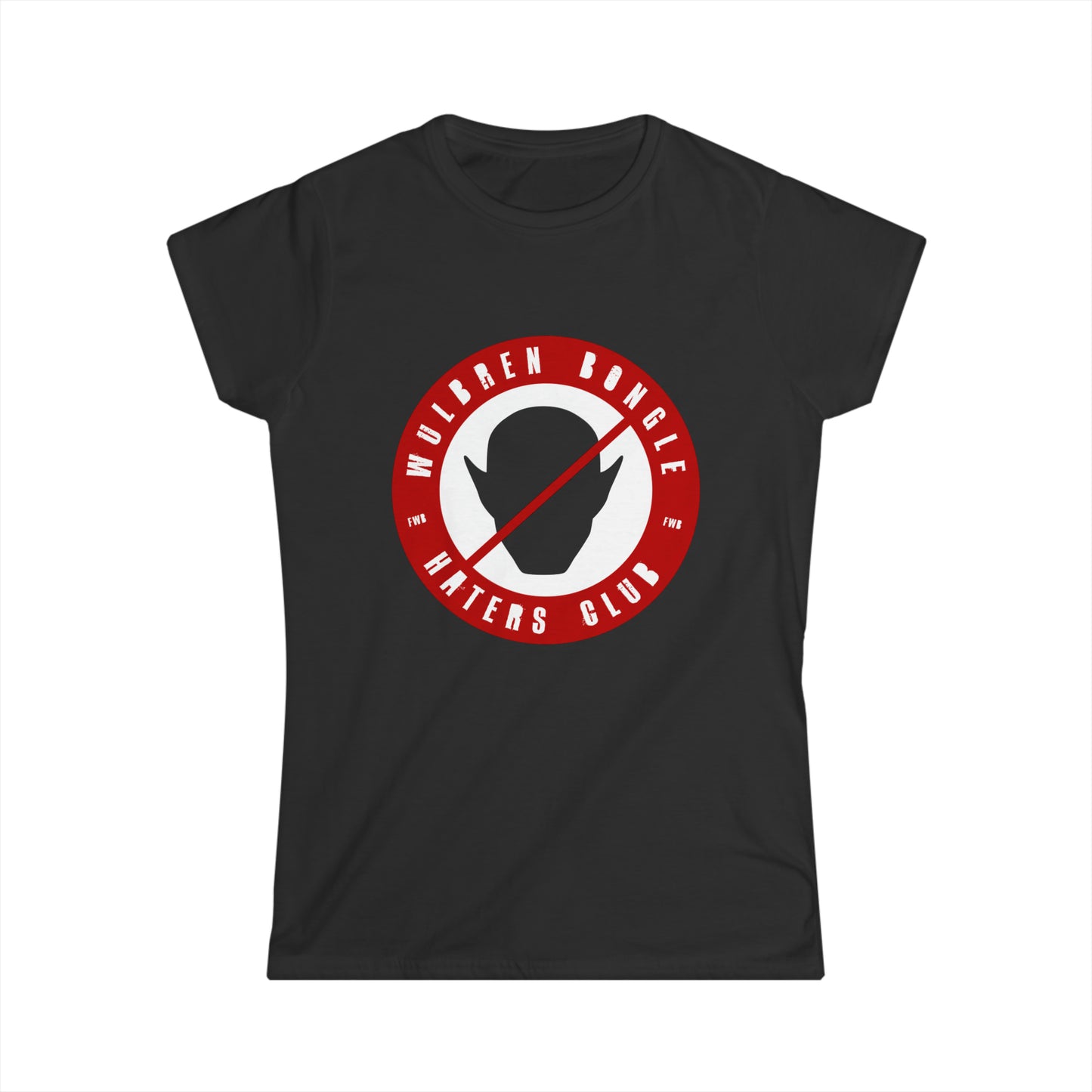 Wulbren Bongle Haters Club Tee - [Feminine Cut]